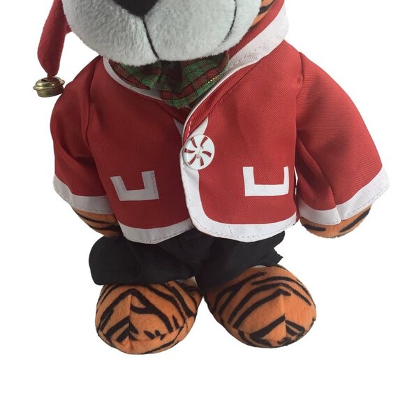 Chantilly Lane Musicals Bengal Tiger Plush Singing Dancing JINGLE BELLS Song 12" - Picture 3 of 6